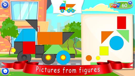 Learn shapes — kids games