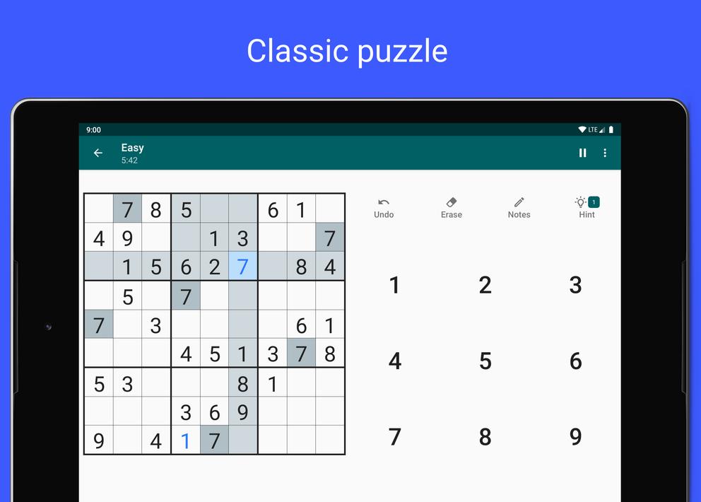 Sudoku - Free Classic Sudoku Game