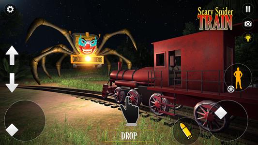 Scary Spider Train Survival