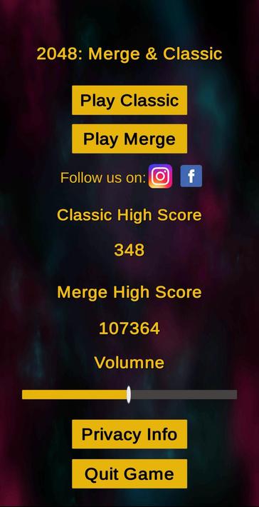 2048 Classic and Merge