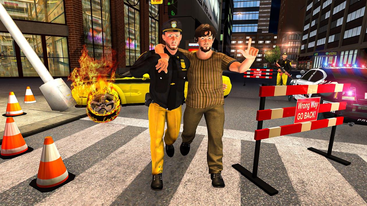 Police Cop Simulator Games 3d