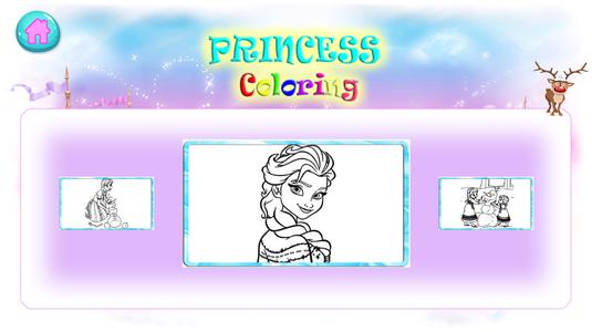 Princess Coloring Pages.