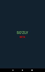 Soʻzly