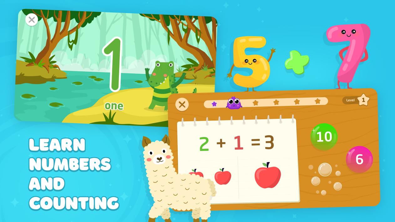 Educational game, toddlers 2-4