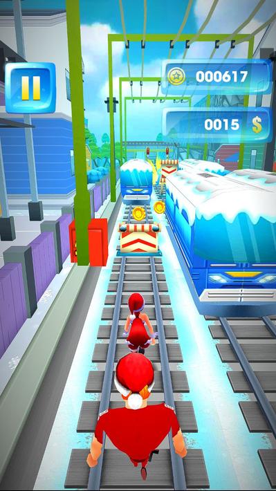 Subway Santa Endless Runner