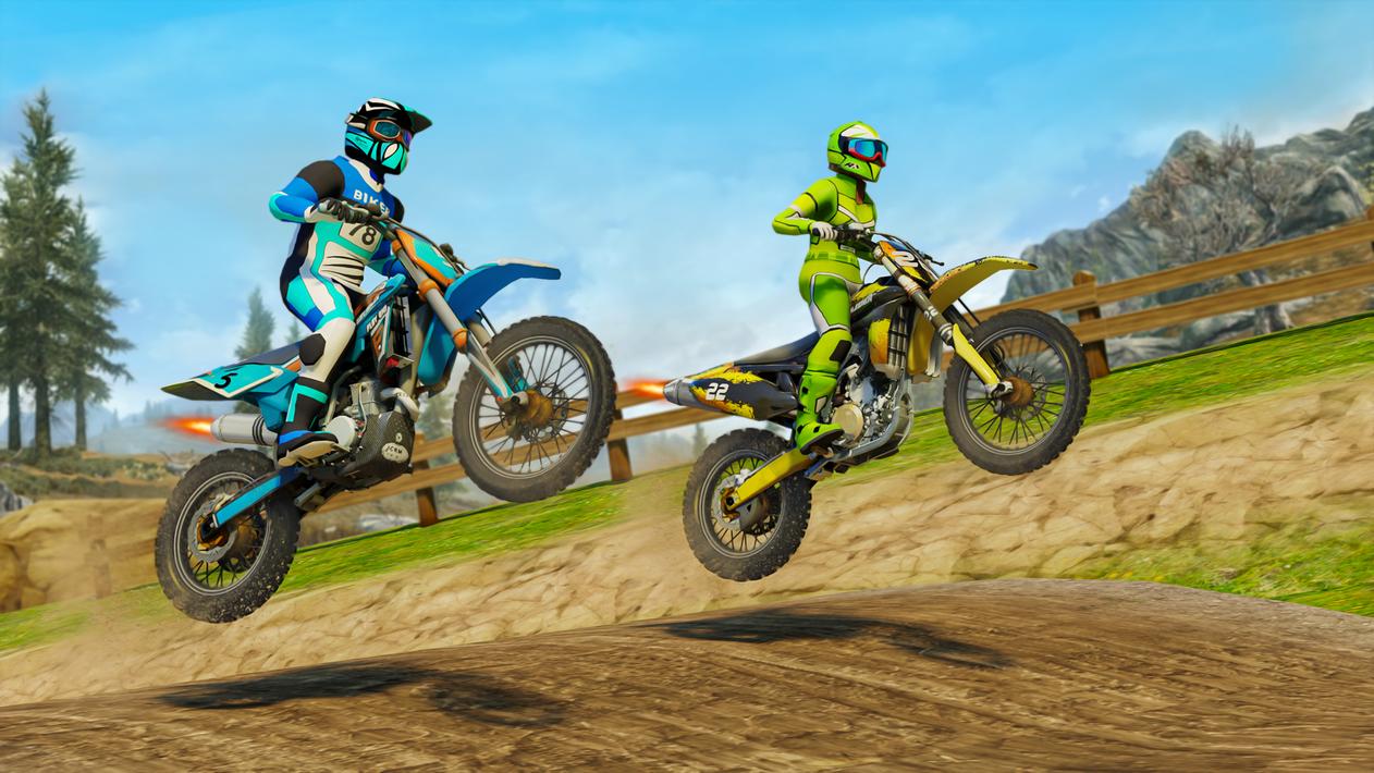 Motocross Race Dirt Bike Games