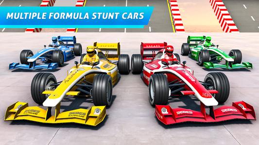 Formula Car Racing Stunts Ramp