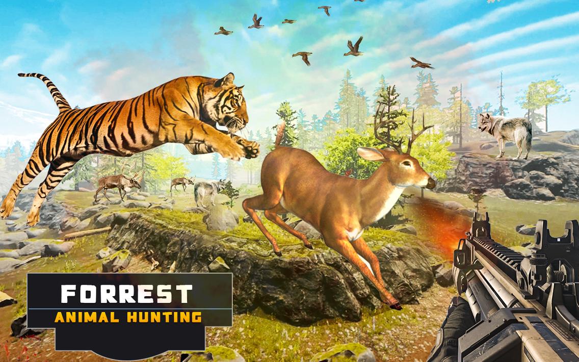 Forest Animal Hunting Games