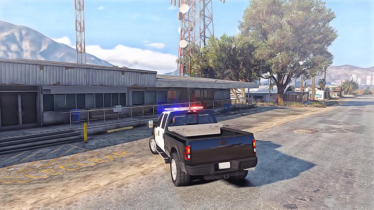 US Police Van: Cop Simulator