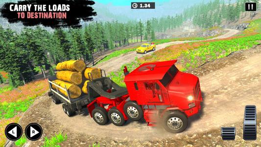 Offroad Cargo Truck Games