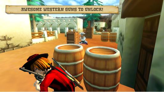 Western Fps Cowboy Sniper Town