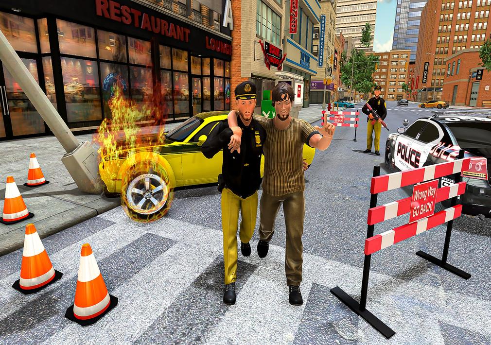 Police Cop Simulator Games 3d