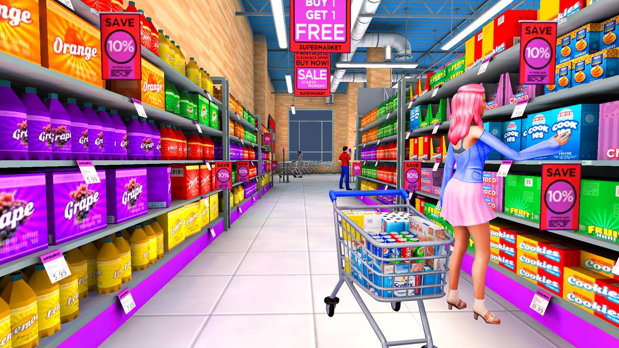 Shopping Mall Game Supermarket