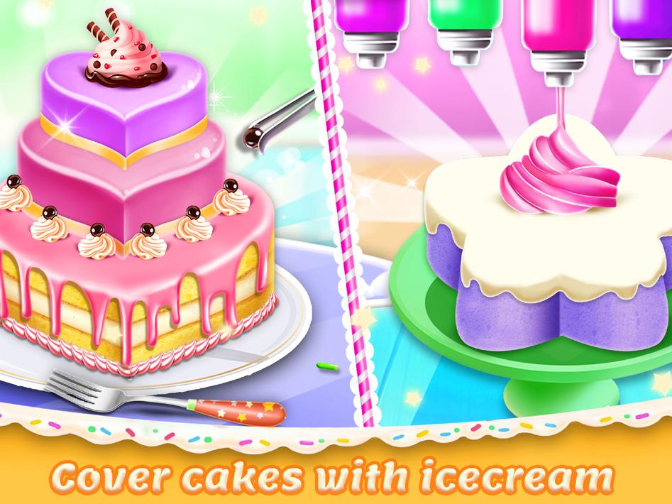 Ice cream Cake Maker Cake Game