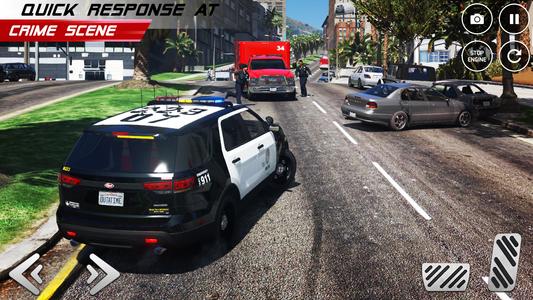 US Police Car Chase: Car Games