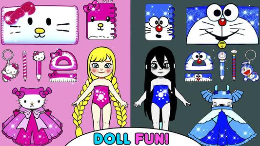 Chibi Dolls Dress Up Makeover