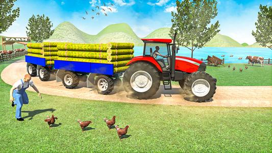 Crop Corn Field: Tractor Games