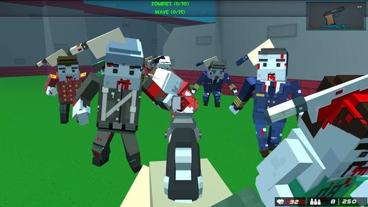 Blocky Gun Warfare Zombie