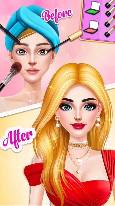 Model Stylist Makeup Dress up