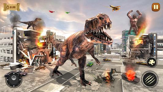 Dinosaur Rampage Attack Games