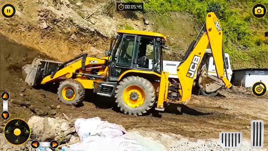 Excavator Sim JCB Construction