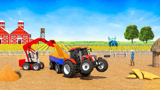 Crop Corn Field: Tractor Games