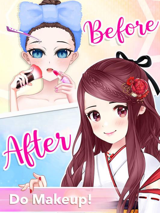 Anime Makeover Dress up Games