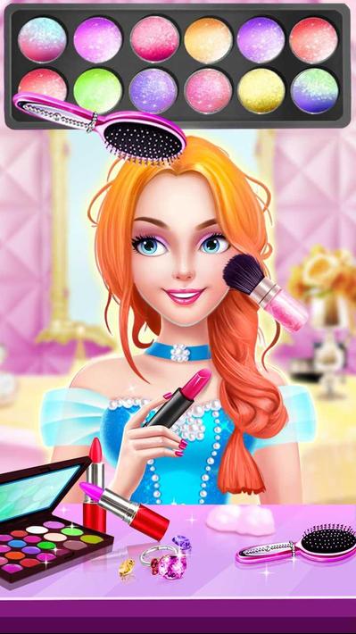 Long Hair Princess Salon Games