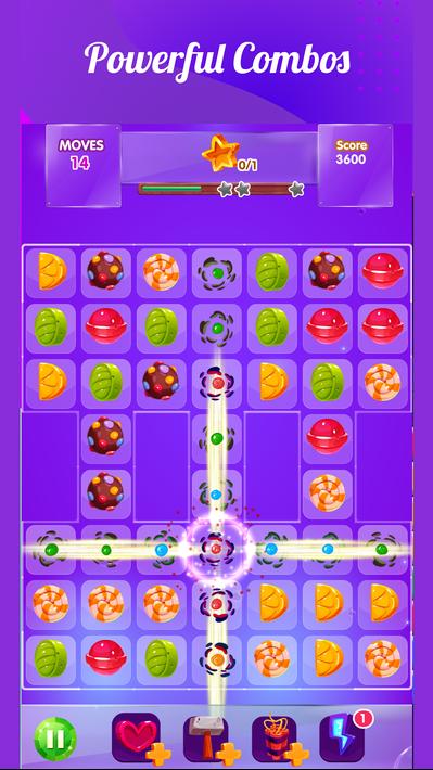 Candy Sweet : Match 3 Puzzle