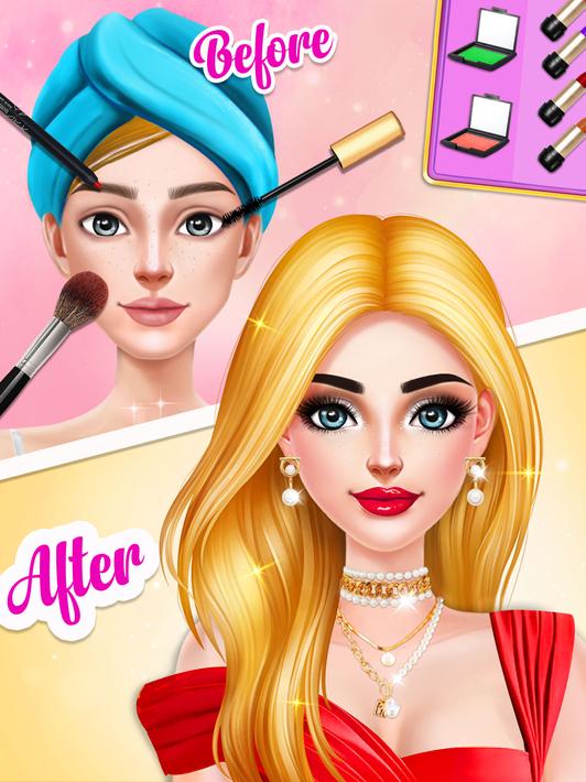 Model Stylist Makeup Dress up