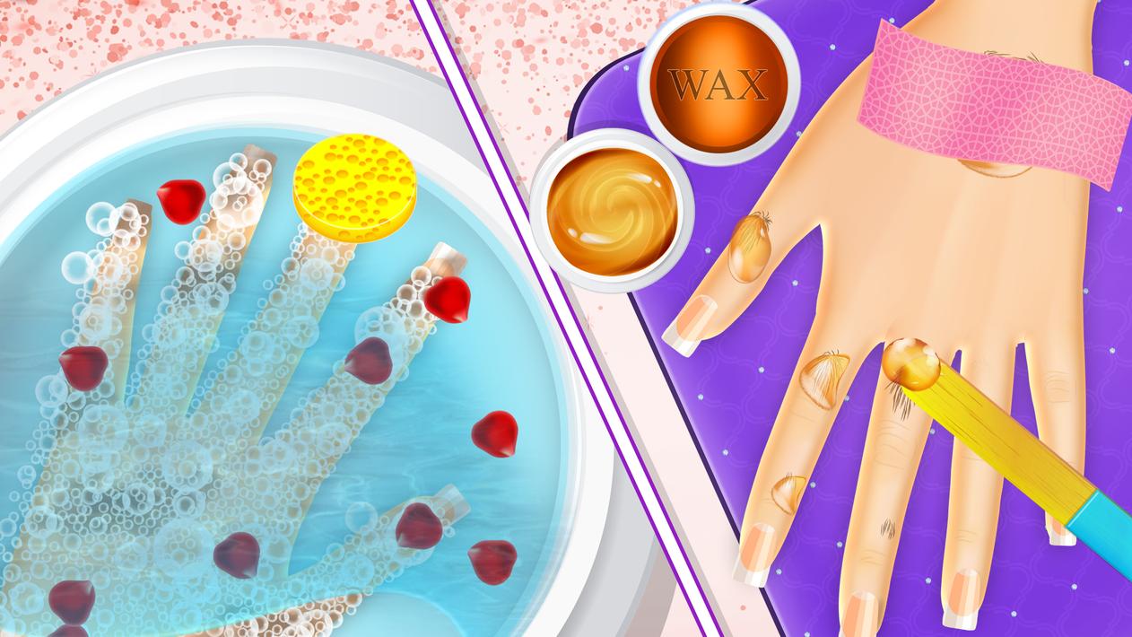 Girls Acrylic Nail Art Games