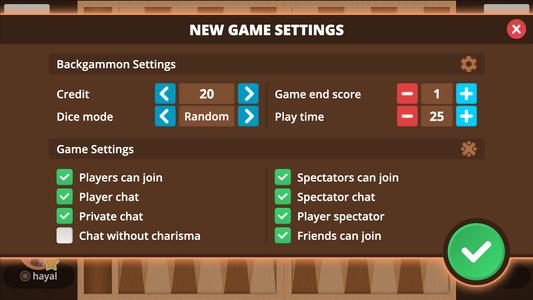 Backgammon Online