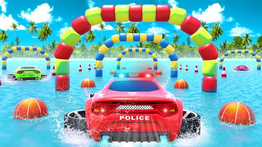 Police Car Transport Car Game