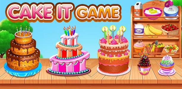 Cake it-Cake Games-Girls Games