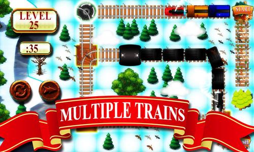 Rail Track Maze: Train Puzzler