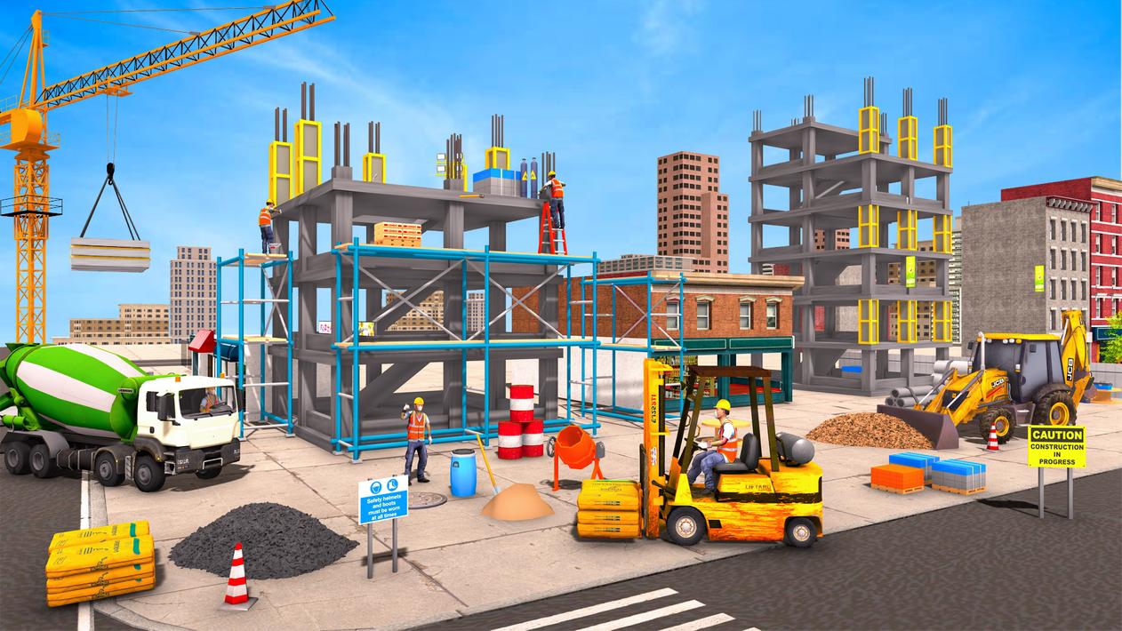 Real JCB Construction Game 3D