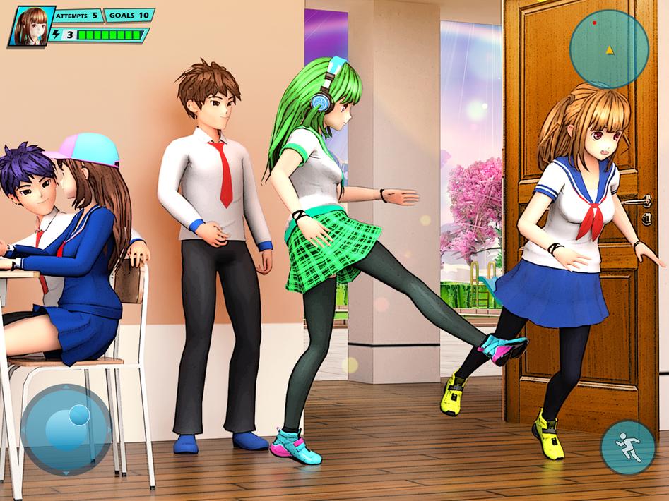 School Love Life: Anime Games