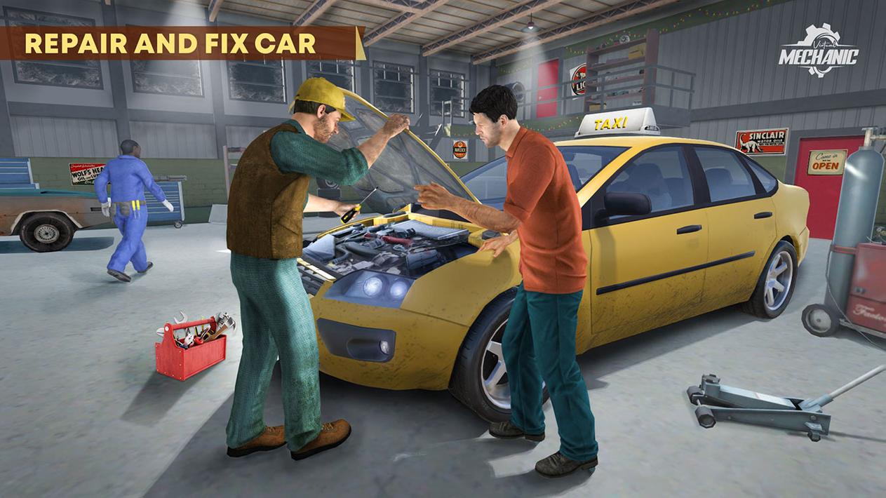 Virtual Car Mechanic Game