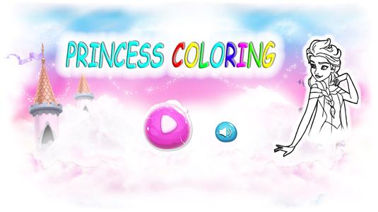 Princess Coloring Pages.