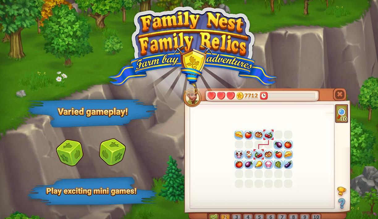 Family Nest: farming games