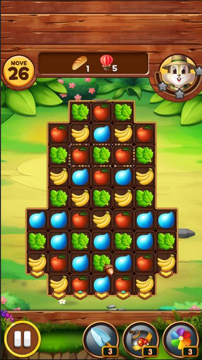 Fruits Garden: Match 3 Puzzle