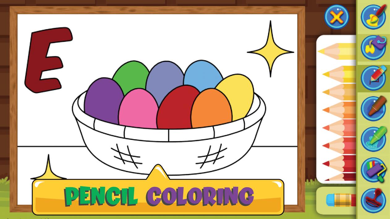 Kids Coloring Book Color Learn