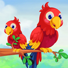 Puzzle Color Bird match games