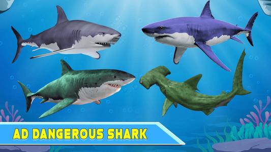 Hungry & Angry Shark Game 2023