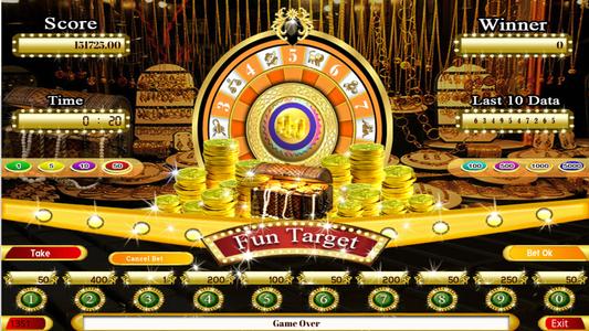 Fun Target Roulette Lucky Spin