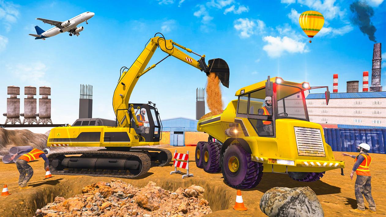 Real JCB Construction Game 3D