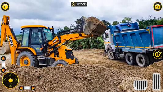 Excavator Sim JCB Construction