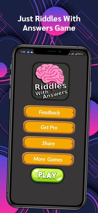 Just Riddles With Answers Game