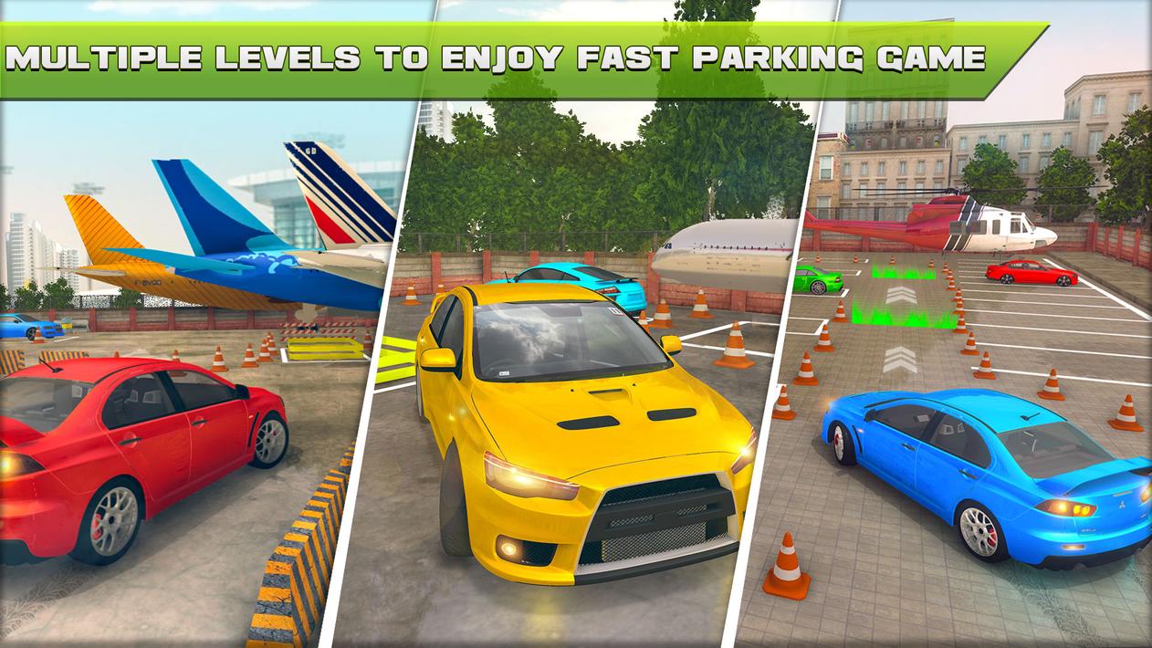 Airport Car Driving Games