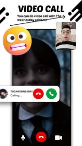 Wednesday Addams video call